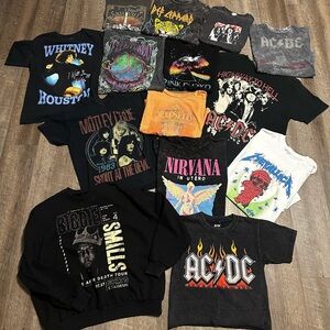 Band Graphic T-Shirt Bundle